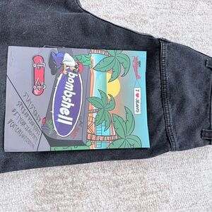 Bombshell Sportswear Charcoal Men Jeans